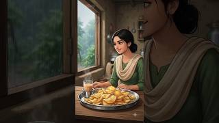 Rainy Day Potato Chips | 1990s Indian Village Cooking 🌧️🥔 Cozy Nostalgic ASMR #90sNostalgia #ghibli