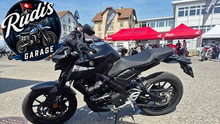 Test Tage. Yamaha MT 125 . Entspannte Testfahrt.