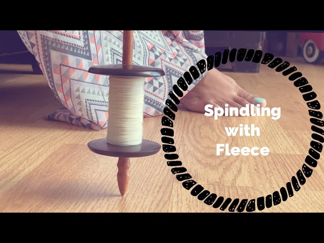 Spinning cotton on a Tahkli spindle - Josefin Waltin spinner