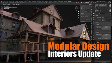 Blender Modular Design - Interiors Update
