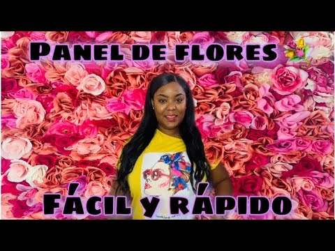 Video: Cómo Hacer Un Panel De Flores Artificiales Con Tus Propias Manos