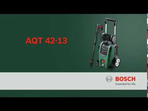 Bosch Pressure Washer Aqt 42 13 Youtube