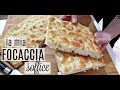 FOCACCIA SOFFICE - fatta in casa SENZA IMPASTO / RICETTA FACILE