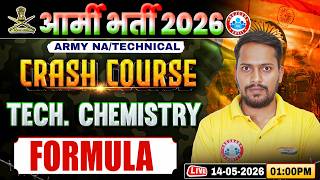 Army NA Tech Chemistry Class | Tech Chemistry Crash Course Class 04 | Formula | Tech Chem For Army