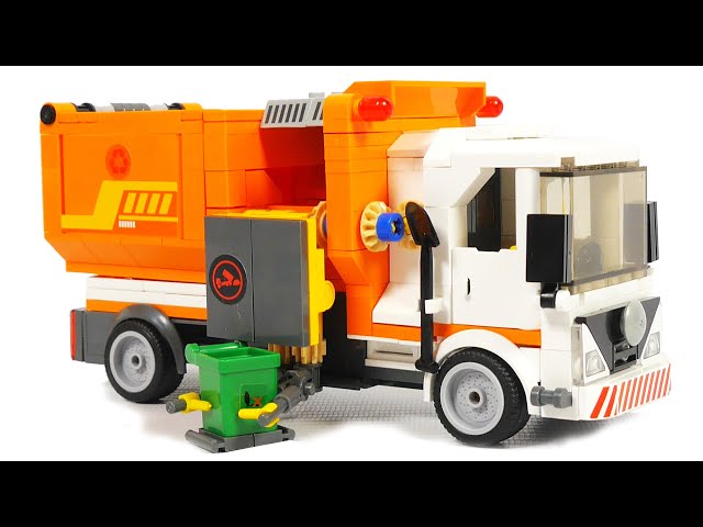 Sluban Garbage Truck Collector Brick Toy - MyLoveHoney Toys