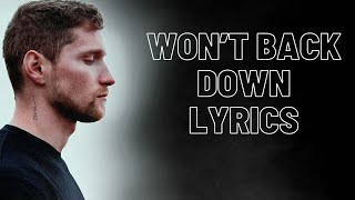 Lucidious x Joel Woods & Hi-Rez | Won't Back Down [LYRICS]