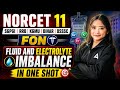 NORCET 11/SGPGI/RRB/KGMU/Bihar/OSSSC FON | NORCET 11 Fluid & Electrolyte Imbalance | By Pari Ma'am