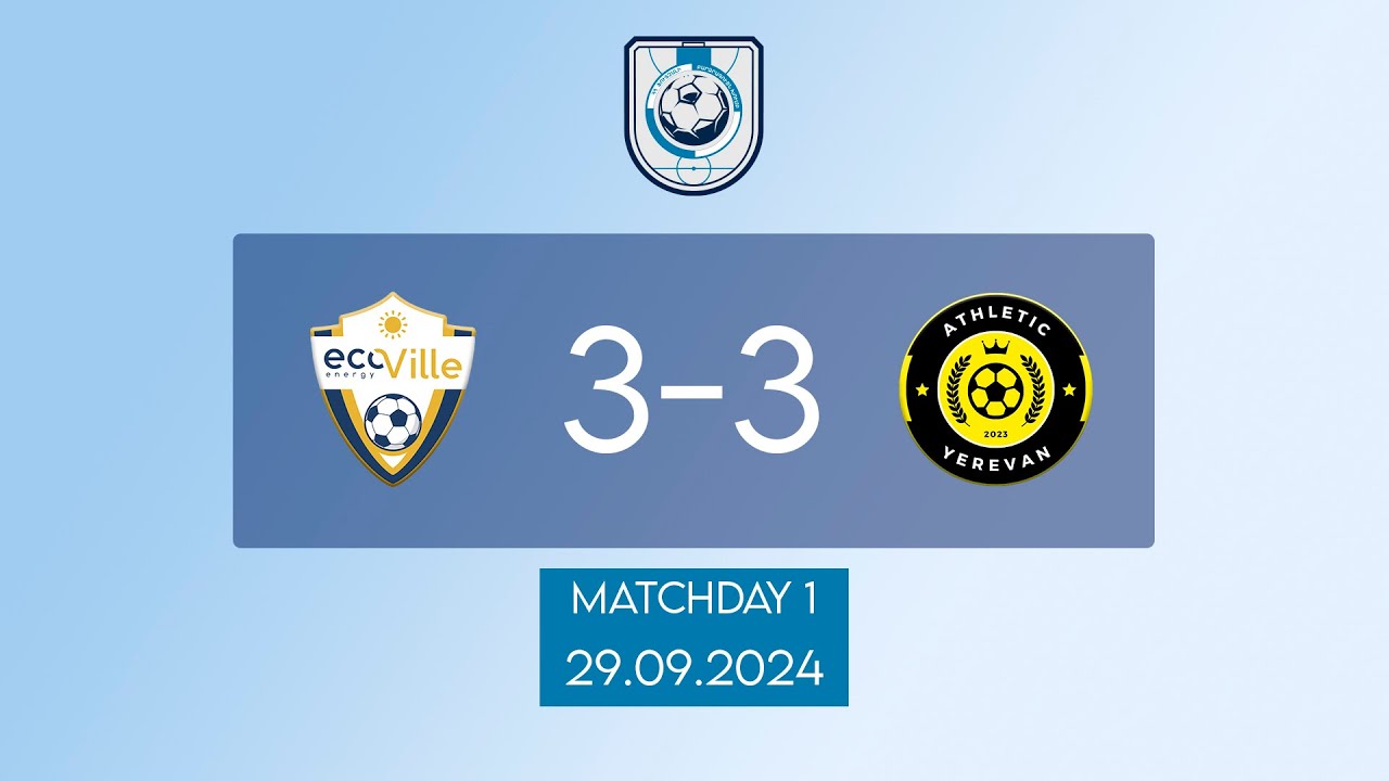 Ecoville - Atletic Yerevan 3:3