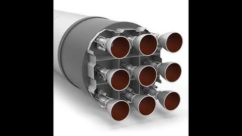 3D Model of the SpaceX Falcon 9 Rocket