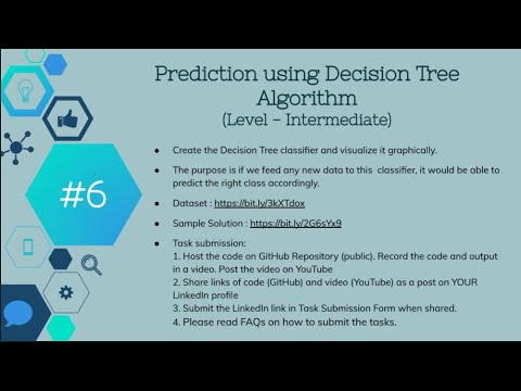 Prediction Using Decision Tree Algorithm