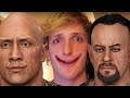 Logan Paul vs the 5 GREATEST Wrestlers of all Time