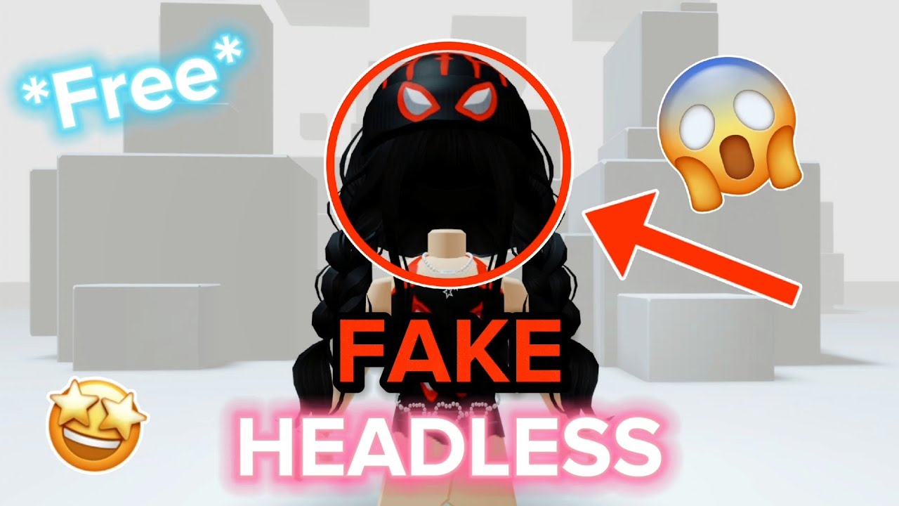 hope this works for yall! #roblox #headless #fakeheadless