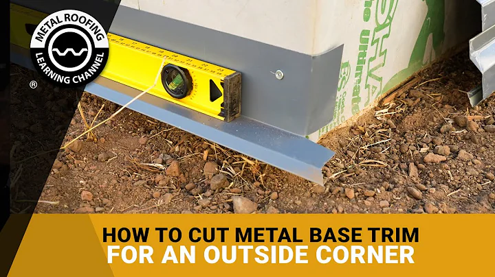 How To Install Base Trim For Metal Siding & Metal Wall Panels [Includes Cutting & Finishing Corners] - DayDayNews