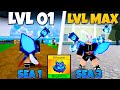 Do Level 01 ao Level Máximo de Maestria Com a Nova Fruta Kitsune vs Todos os Bosses do Blox Fruits image