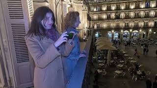 LOS OJOS DE MI CHARRA. Ronda Ayuntamiento Salamanca (26.11.2022). Tuna Universitaria de Salamanca.