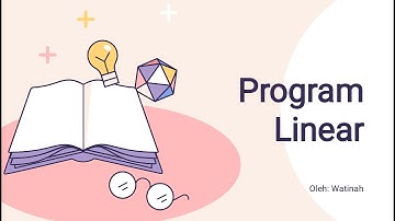 Matematika Kelas X |Program Linear | Nilai Optimum Fungsi Objektif dari Sistem Pertidaksamaan Linear