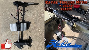 DIY Kayak Trolling Motor Idea !💡(Hobie Pro Angler!)