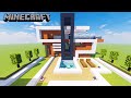 Красивый и Стильный ХАЙ ТЕК дом в MINECRAFT. Как построить ХАЙ-ТЕК дом в МАЙНРАФТЕ.