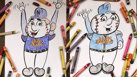 LEARN TO DRAW MR. AND MRS. MET! "ART CLASS WITH HERM!" : EPISODE 001
