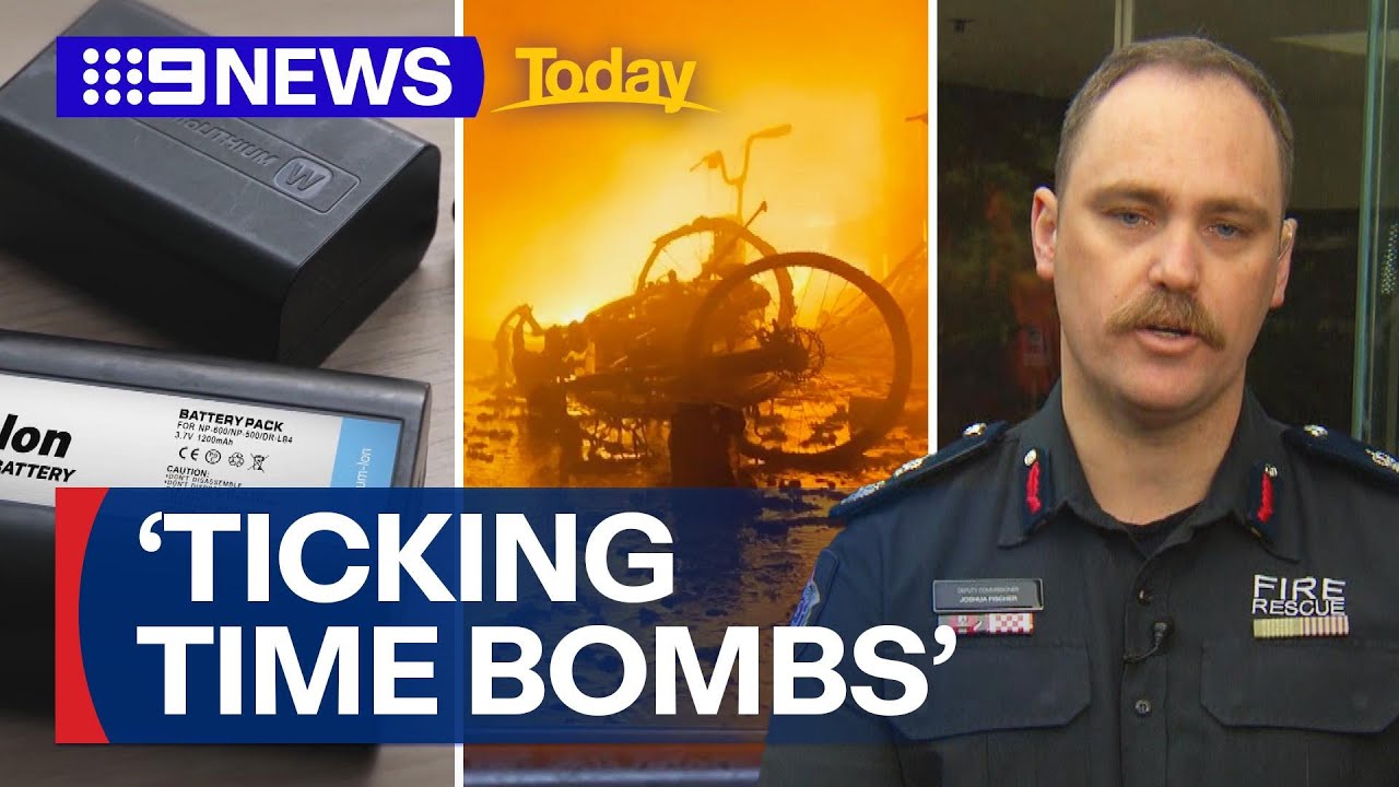 Lithiumion batteries called ticking time bombs, as family escapes