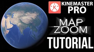 How to Make Cinematic Map ZOOM Animation Effect in Kinemaster | Kinemaster Pro Tutorial