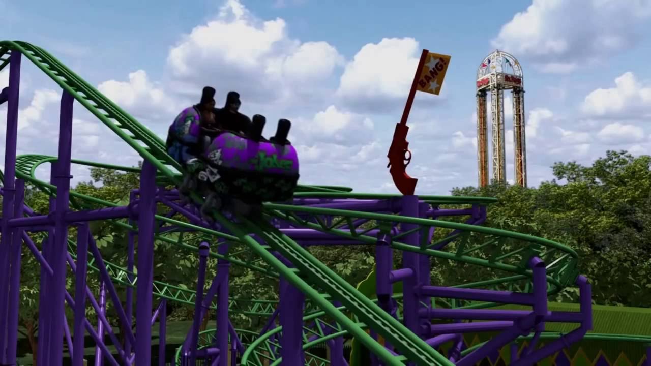 NewsPlusNotes: The Joker Takes Over Six Flags Mexico in 2013