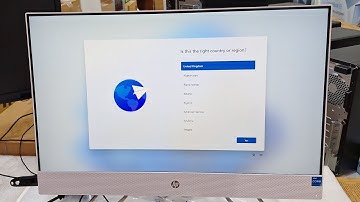 How to install Windows 11 Pro on HP All-in-one pc || HP Aio Unboxing