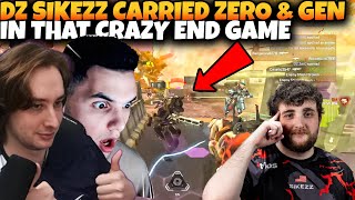 how Sikezz SHOCKED Everyone With This *INSANE* END GAME Clutch AGAINST NAVI \& MST In ALGS Scrims!