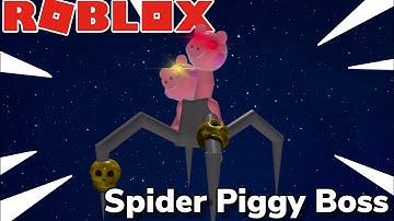 ROBLOX Piggy Custom Spider Piggy Character Showcase | 2020 (SPECIAL CHARACTER)