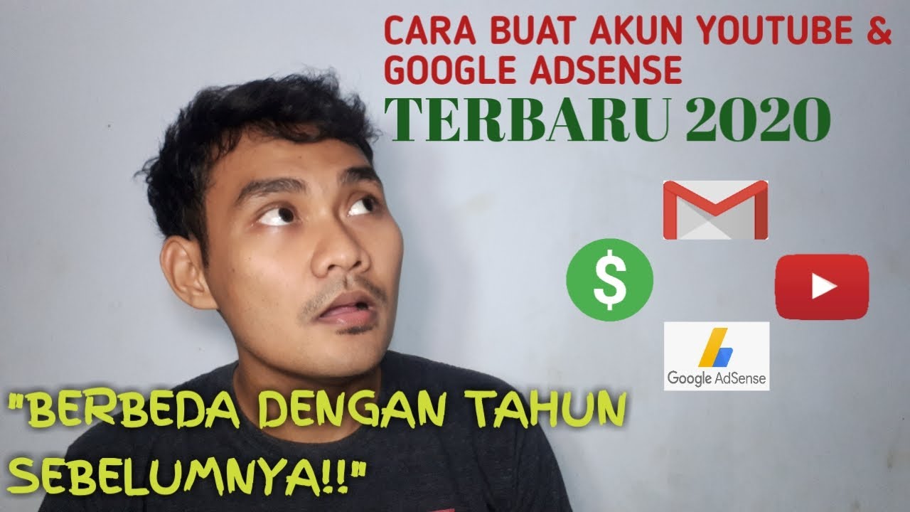 CARA BUAT YOUTUBE CHANNEL & DAFTAR GOOGLE ADSENSE 2020!! "MELALUI HP