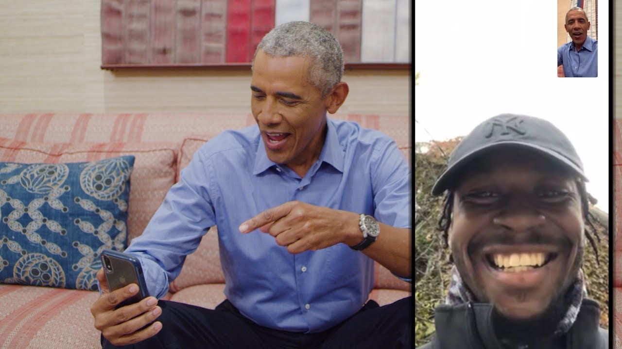 President Barack Obama Facetimes Joe Biden Voters | Election Day | Joe Biden For President 2020