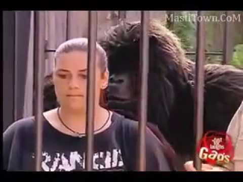 funny-prank-king-kong-in-the-cage