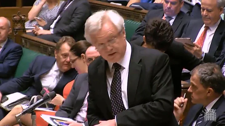 David Davis: EU Withdrawal Bill simply about functioning statute book