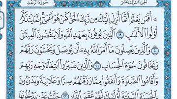 الوجه الرابع من سوره الرعد بصوت 🗣️ الشيخ ماهر المعيقلي ♥️