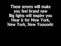 Alicia Keys - New York (Empire state of mind part 2) lyrics