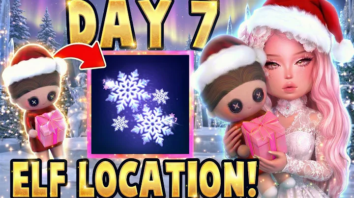 DAY 7 LANA ELF DOLL LOCATION IN DRESS TO IMPRESS! SECRET *ADVENT CALENDAR* REWARDS! DTI
