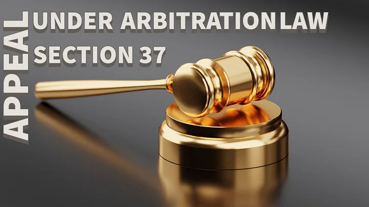 Appeal Provisions Under Arbitration and Conciliation Act, 1996 - DayDayNews
