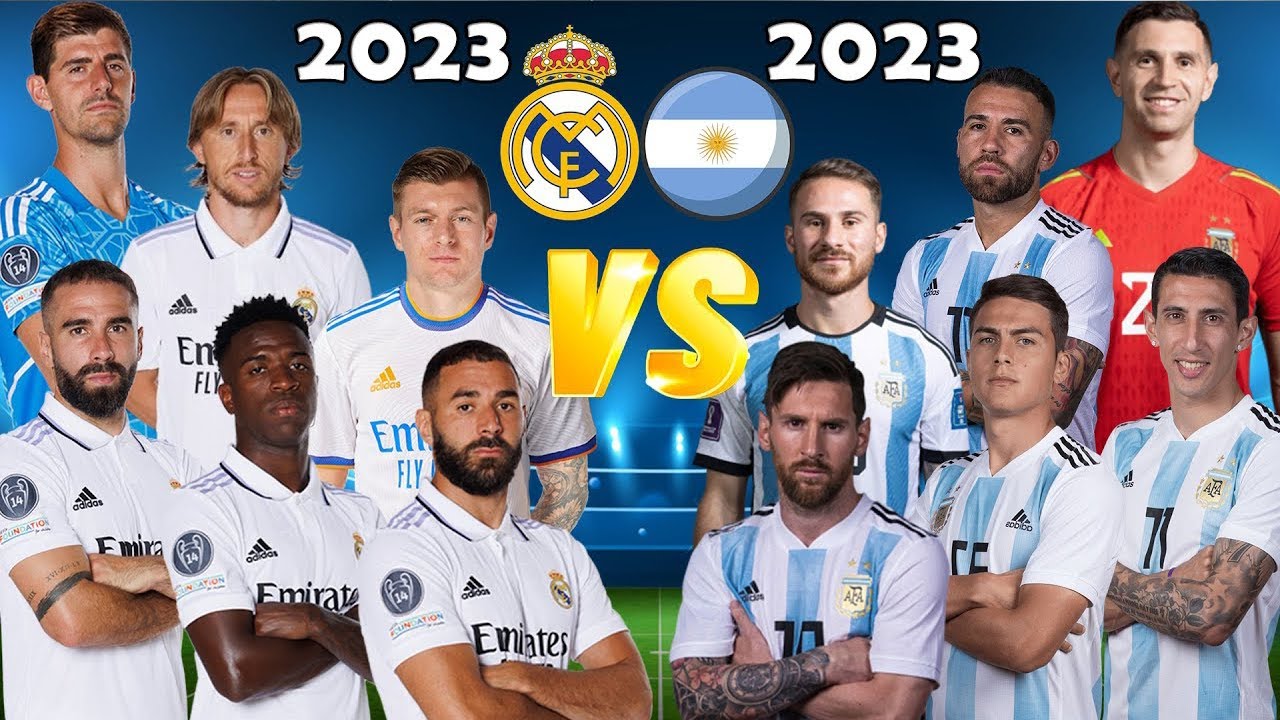 Argentina versus real madrid