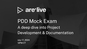 ARE Live: Project Development & Documentation Mock Exam | ARE 5.0 PDD Exam 2024
