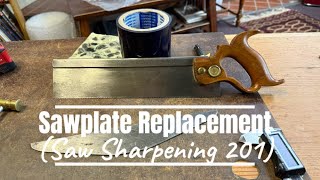 Sawplate replacement
