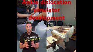 Ankle Dislocation Reduction | sports medicine | navy medicine #tcccares Net Worth
