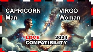 Love Compatibility 2024: Virgo Woman and Capricorn Man 🌟💖 #virgo #capricorn #forecast