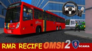 OMSI 2 - Treme Treme, Neobus Mega 2006 6X2 Scania F250HB ► Logitech G27/ RMR RECIFE