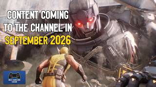 New Content Coming To The Channel In September 2026