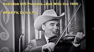 Bob Wills and band on WFAA-TV in Dallas - mid 1960&#39;s. Enhanced picture and sound