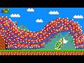 Can 999 Mario Clones Beat Super Mario Bros at Once