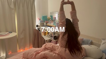 🩵 7am morning routine + 7pm night routine 🎀 living alone diaries