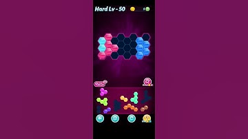Block! Hexa Puzzle~Turmoil A block 5 to 9 levels level-50