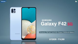 Samsung F42 5G | Galaxy F42 5G | Cheapest 5G smartphone