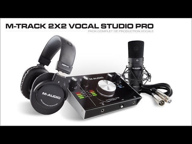 M-AUDIO - VOCALSTUDIOPROII Pack interface + micro + casque